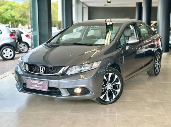 HONDA CIVIC 2.0 LXR 16V FLEX 4P AUTOMÁTICO